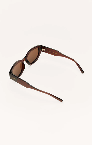 Love Sick Polarized Sunglasses / Chestnut Brown