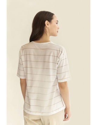 Basieco Tan Stripe SS