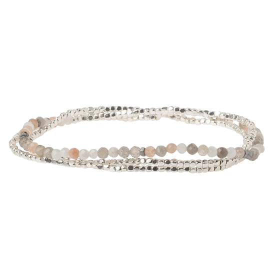 SD021 Delicate Bracelet Necklace Moonstone
