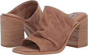 Steve Madden Cru Camel Suede Heel