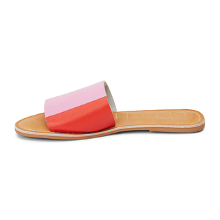 Bonfire Slide Sandal / Pink/Red