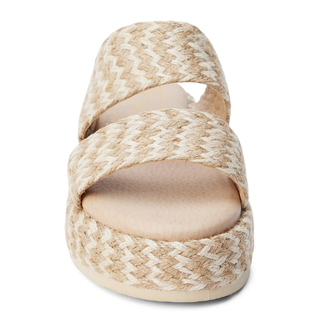 Borderline Platform Sandal / Natural Multi