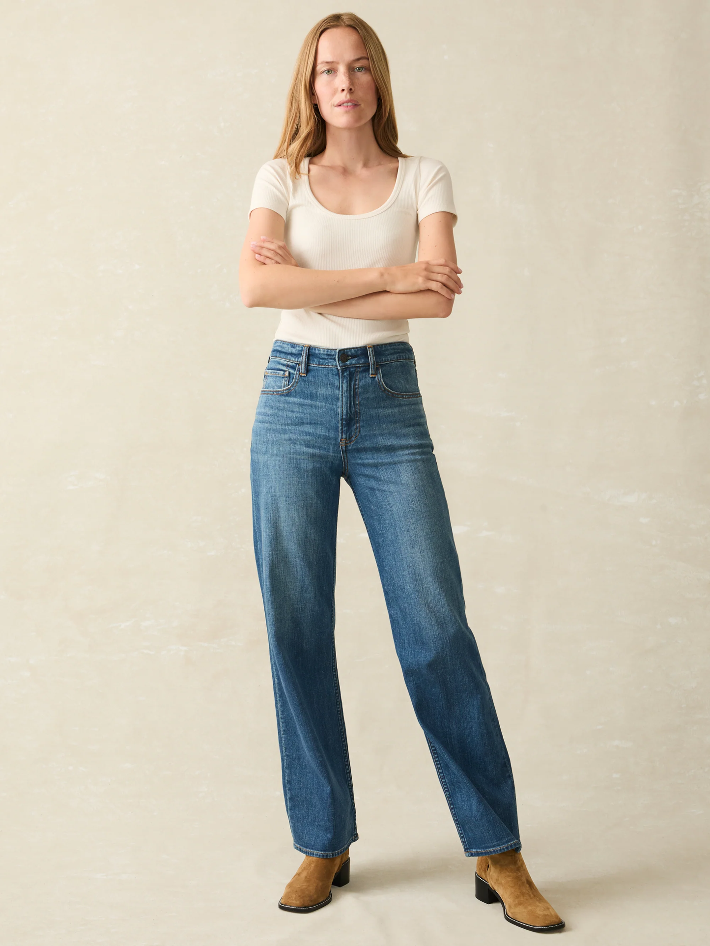 Dream Jean Wide Leg / Indigo Coast