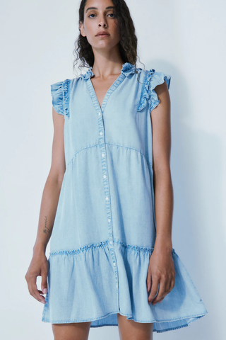 Andy Bleach Denim Dress