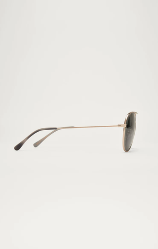 Driver Polarized Sunglasses / Gold Grey