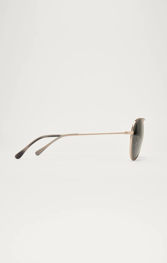 Driver Polarized Sunglasses / Gold Grey