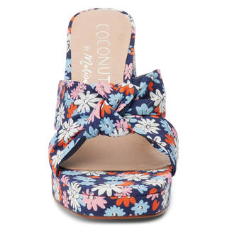 Esme Platform Heel / Navy Floral