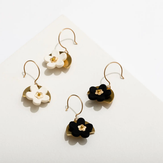 MK Earrings Black