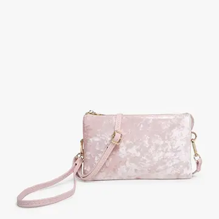 Riley Crossbody Wristlet Velvet