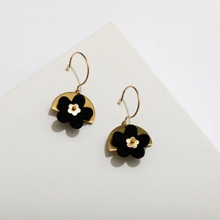 MK Earrings Black