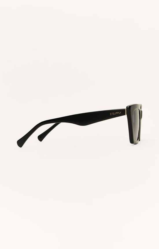 Feel Good Polarized Sunglasses / Black Grey