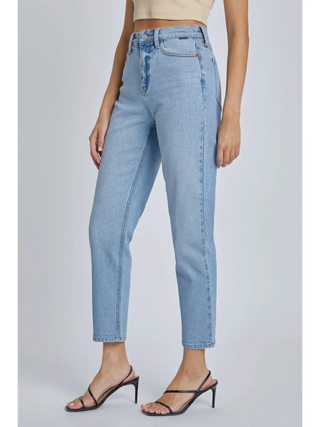 High Rise Mom Jean Classic Medium Wash