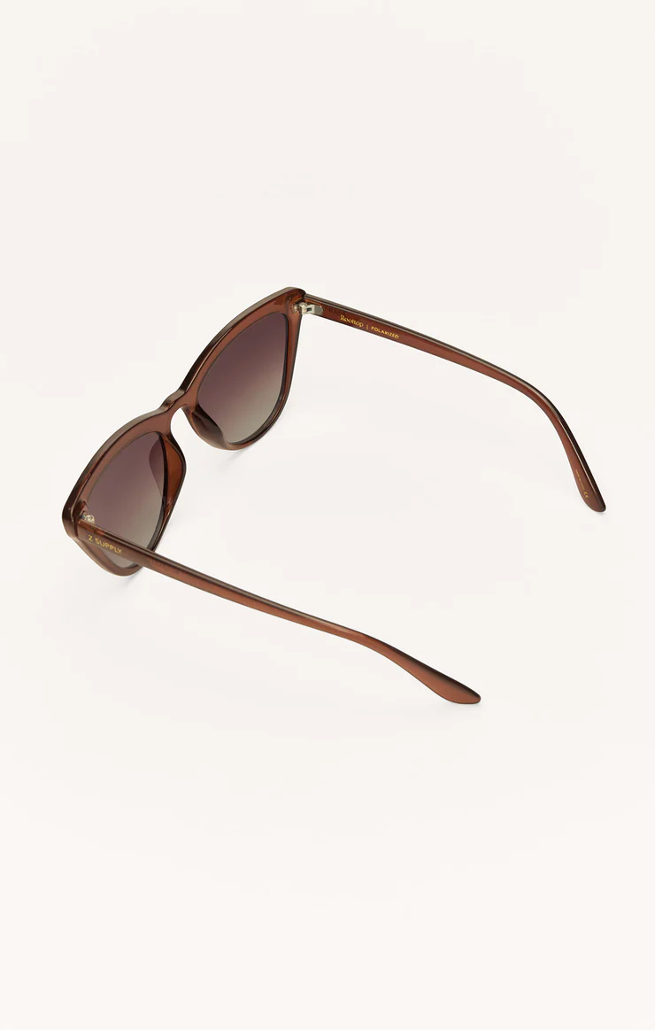 Rooftop Polarized Sunglasses / Chestnut Gradient