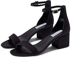 Steve Madden Irenee Black Suede Heel