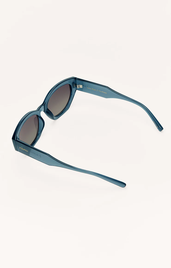 Love Sick Polarized Sunglasses / Dark Indigo