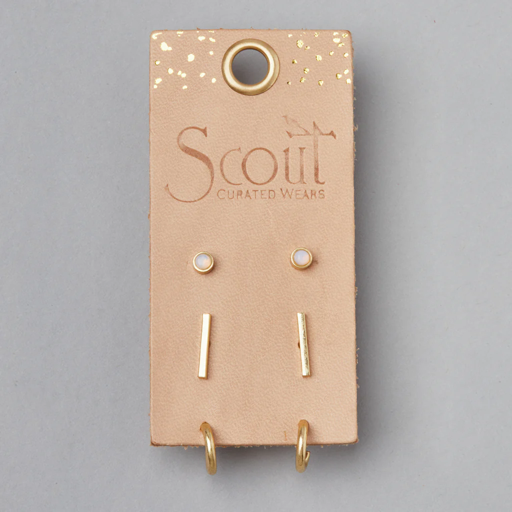 Scarlett Stud Earring Trio