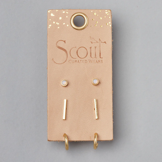 Scarlett Stud Earring Trio