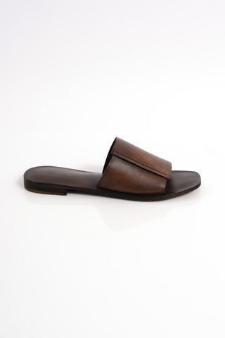 Verona Slide Sandal / Ember