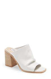 Steve Madden Cru White Heel