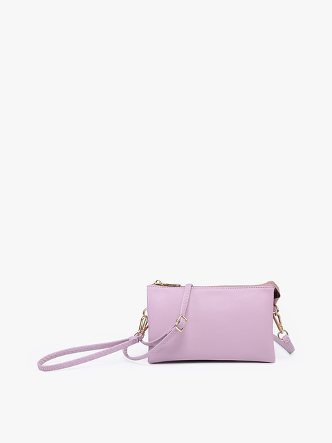 Riley Crossbody Wristlet Mauve