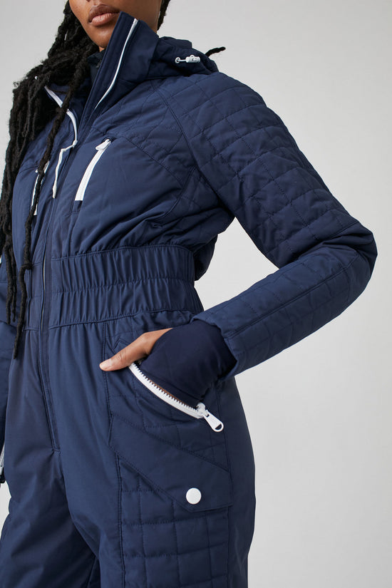 Load image into Gallery viewer, All Prepped Ski Suit Navy
