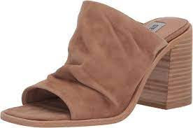 Steve Madden Cru Camel Suede Heel