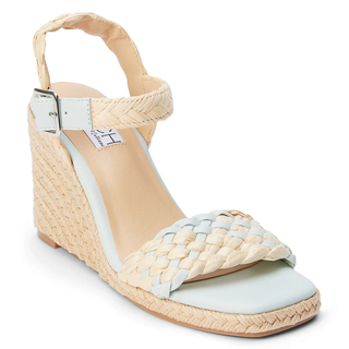Getty Wedge Sandal / Aqua