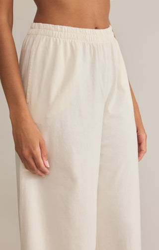 Scout Jersey Flare Pant / Sea Salt