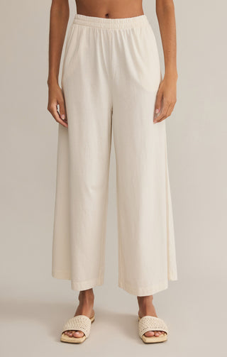 Scout Jersey Flare Pant / Sea Salt