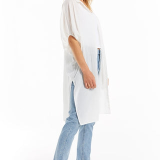 Laina Maxi Coverup White