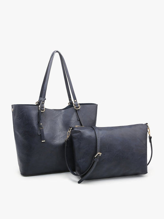 Iris 2-in-1 Tote Navy