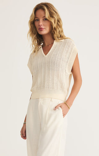 Lauden Polo Top / Sea Salt