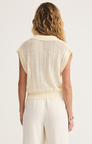 Lauden Polo Top / Sea Salt