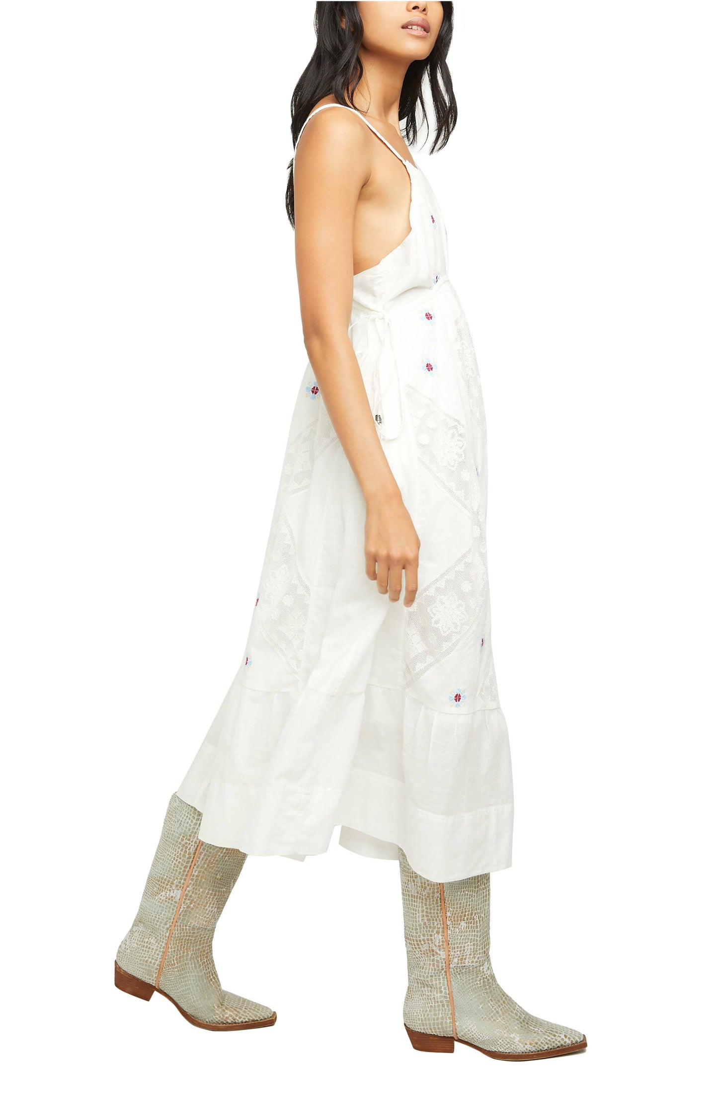 Load image into Gallery viewer, Dewdrop Maxi Dress Ivory
