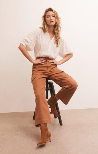 Noah Cargo Pant Chestnut