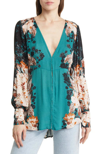 Mikayla Print Long Sleeve Tunic