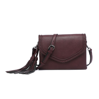 Sloane Flapover Crossbody w/ Whipstitch (All Colors)