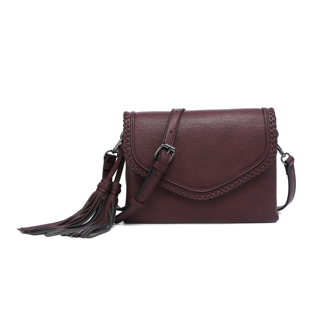 Load image into Gallery viewer, Sloane Flapover Crossbody w/ Whipstitch (All Colors)
