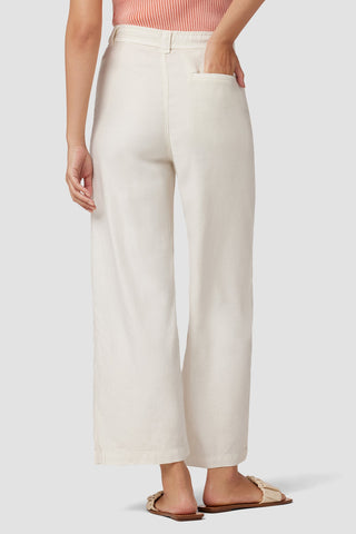 Wide Leg Drawstring Trouser Crop