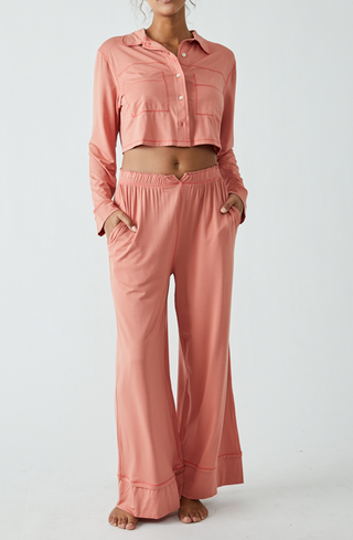 Essential Pajama Set Lipgloss