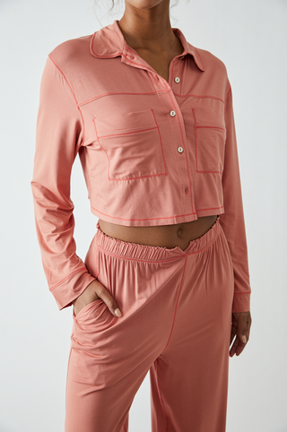 Essential Pajama Set Lipgloss