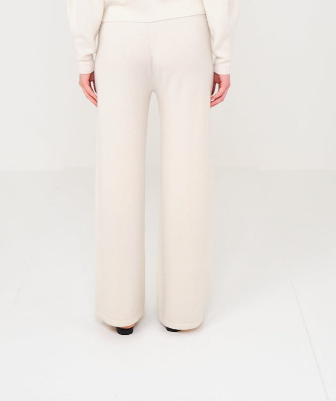 Load image into Gallery viewer, Luxe Wide Leg Pant White

