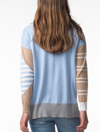 Load image into Gallery viewer, Off Duty Sweater Colorblock
