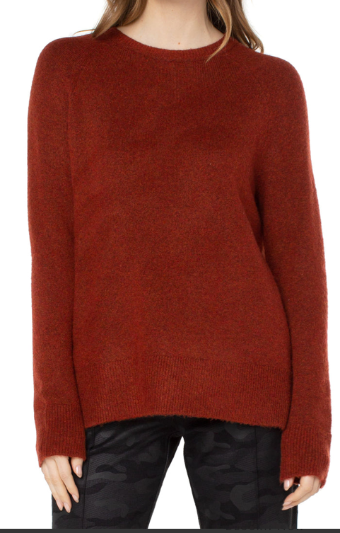 Raglan Sweater Saffron Heather