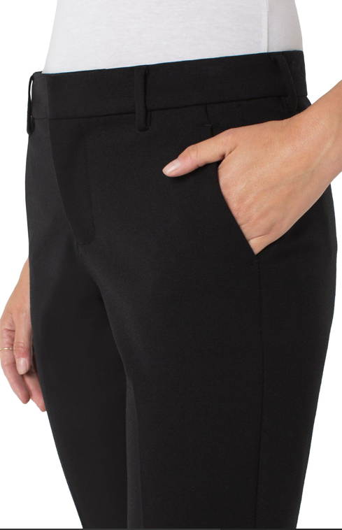 Load image into Gallery viewer, Kelsey Knit Trouser Super Stretch Black

