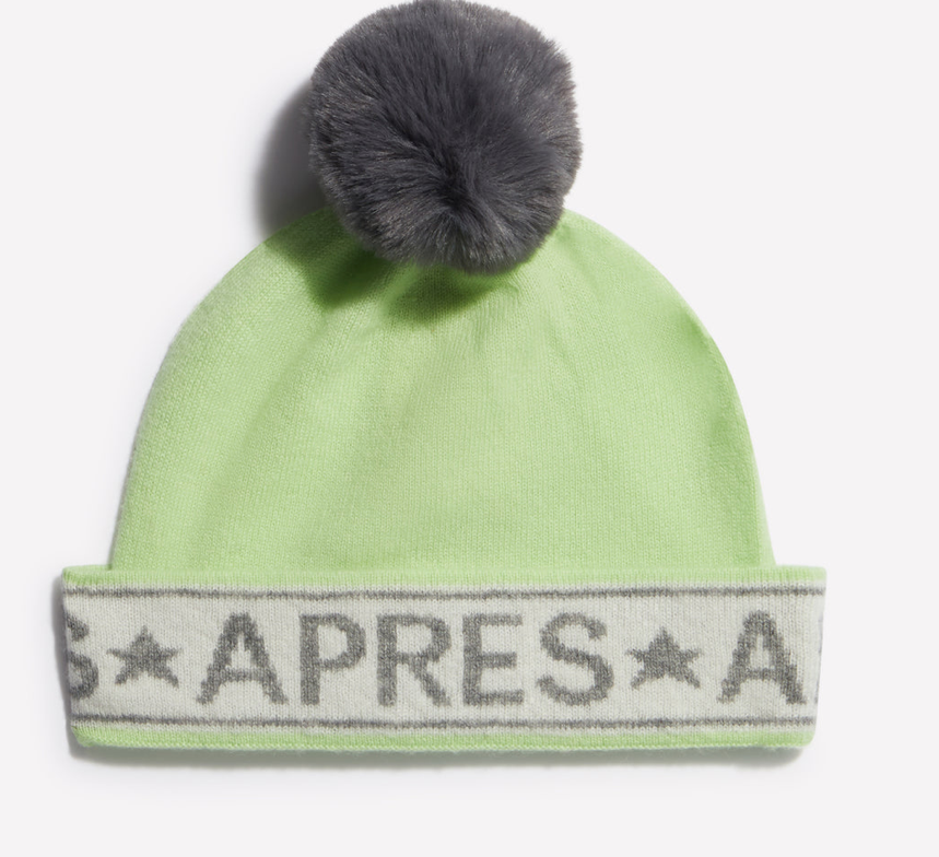 Load image into Gallery viewer, Après Cashmere Hat Green

