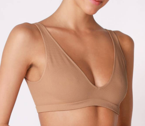 Load image into Gallery viewer, Seamless Bra Almond
