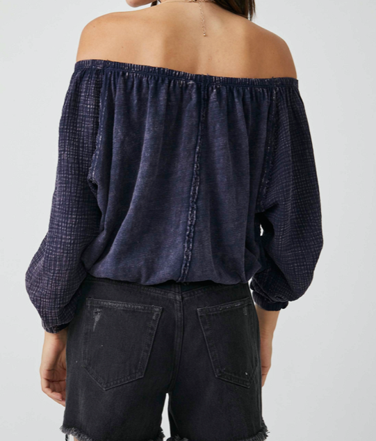 Parfait Bubble Top Navy