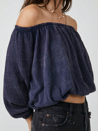 Parfait Bubble Top Navy
