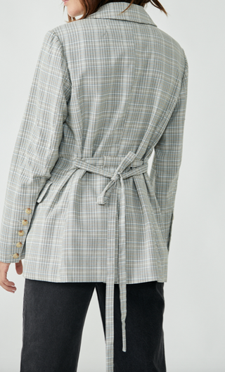 Olivia Plaid Blazer